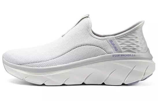 Кроссовки Skechers Lifestyle Shoes Women's Low-top Charcoal Gray, серый