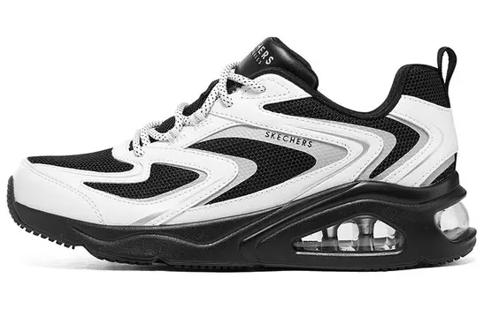Кроссовки Skechers Lifestyle Shoes Women's Low-top Black, черный/белый