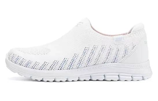 Кроссовки Skechers Lifestyle Shoes Women's Low-top White/Multicolor, белый/мультиколор