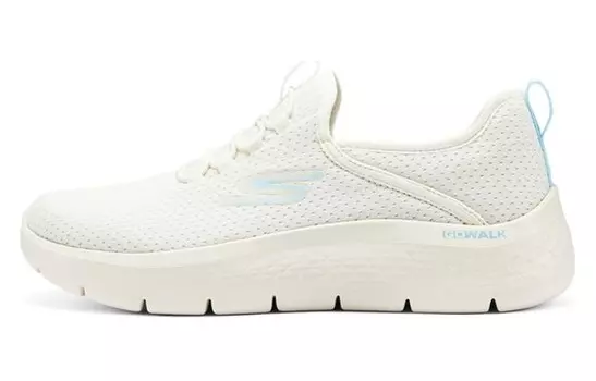 Кроссовки Skechers Lifestyle Shoes Women's Low-top Natural Color/light Blue, голубой