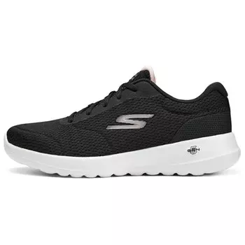 Кроссовки Skechers Lifestyle Shoes Women's Low-top Carbon/Cloud White/Cream White, черный/белый