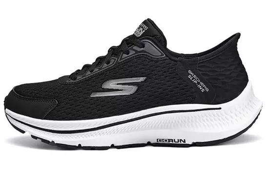 Кроссовки Skechers Lifestyle Shoes Women's Low-top Black/White, черный/белый