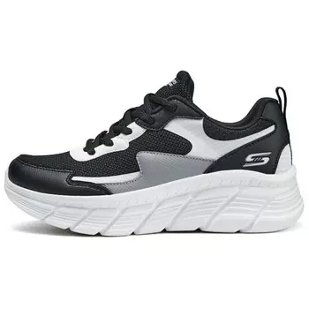 Кроссовки Skechers Lifestyle Shoes Women's Low-top Black/white, черный/белый