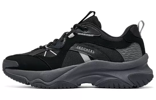 Кроссовки Skechers Lifestyle Shoes Women's Low-top Black, черный/серый