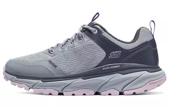 Кроссовки Skechers Lifestyle Shoes Women's Low-top Gray-purple, фиолетовый