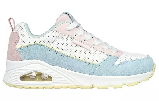 Кроссовки Skechers Lifestyle Shoes Women's Low-top Ultra Blue/Fire Orchid, голубой
