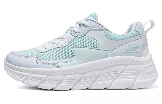 Кроссовки Skechers Lifestyle Shoes Women's Low-top Blue/White, синий/белый