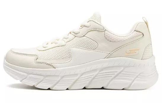Кроссовки Skechers Lifestyle Shoes Women's Low-top Beige, бежевый