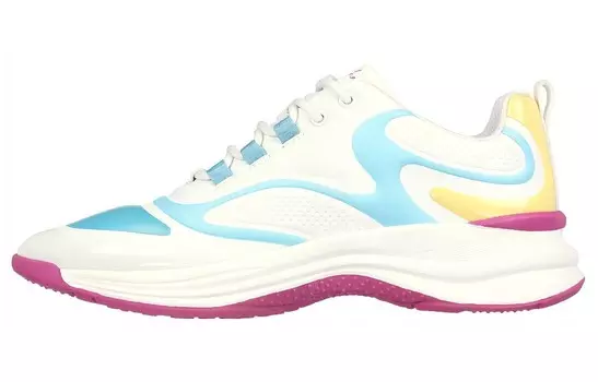 Кроссовки Skechers Lifestyle Shoes Women's Low-top White/Blue, белый/синий