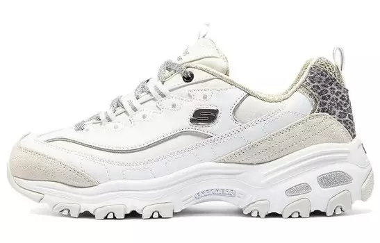 Кроссовки Skechers Lifestyle Shoes Women's Low-top White/Gray, белый/серый