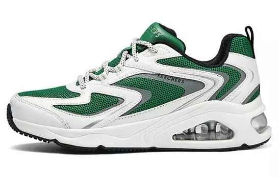 Кроссовки Skechers Lifestyle Shoes Women's Low-top Greenish-white, зеленый