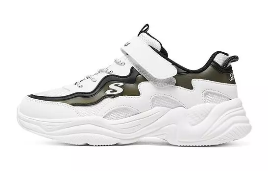Кроссовки Skechers Lite Styles Kids Lifestyle Shoes Kids Low-top White, белый/черный