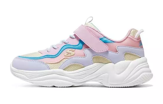 Кроссовки Skechers Lite Styles Kids Lifestyle Shoes Kids Low-top White/pink, розовый