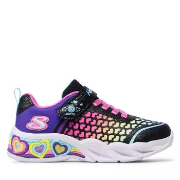 Кроссовки Skechers Lovely Colors 302312L/BKMT Black/Multi, черный