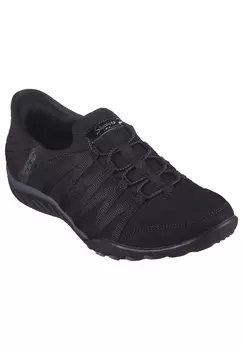 Кроссовки Skechers Low BREATHE EASY ROLL WITH ME, черный