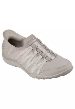 Кроссовки Skechers Low BREATHE EASY ROLL WITH ME, коричневый
