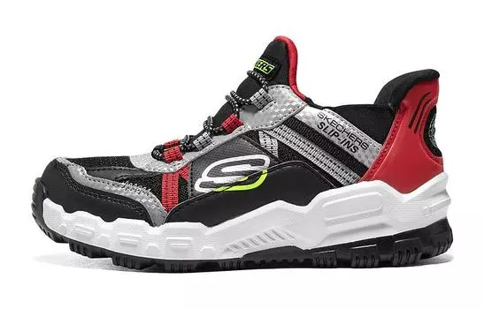Кроссовки Skechers Low-top Kids, черный/красный/серебристый