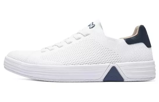 Кроссовки Skechers MARK NASON Lifestyle Shoes Men Low-top White/Blue, белый/темно-синий