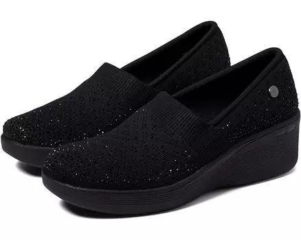 Кроссовки SKECHERS Martha Stewart - Pier Lite - Reflection, цвет Black/Black
