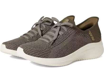 Кроссовки SKECHERS Martha Stewart - Ultra Flex 3.0 - Day Light Hands Free Slip-Ins, оливковый