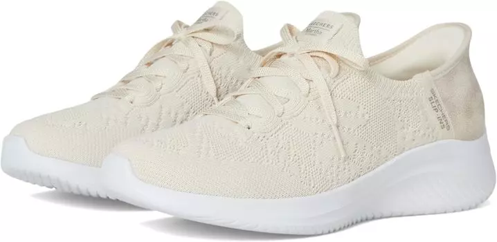Кроссовки SKECHERS Martha Stewart - Ultra Flex 3.0 -Back On Track - HANDS FREE SLIP-INS, цвет Off-White