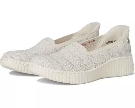 Кроссовки SKECHERS Martha Stewart Wilshire Blvd - Glimmer Step Hands Free Slip-Ins, цвет Natural