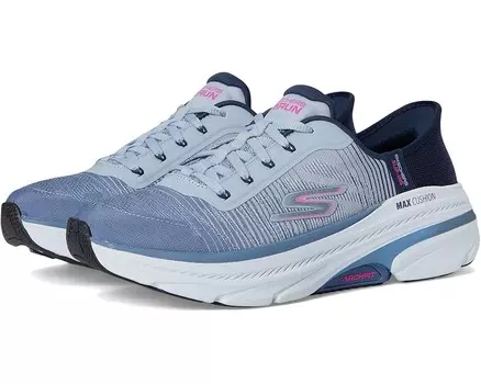 Кроссовки SKECHERS Max Cushioning Arch Fit 2.0 Adelphi Hands Free Slip-Ins, цвет Navy/Pink