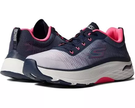 Кроссовки SKECHERS Max Cushioning Arch Fit Breeze Tech, цвет Navy/Pink