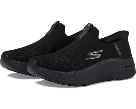 Кроссовки SKECHERS Max Cushioning Arch Fit Fluidity Hands Free Slip-Ins, черный