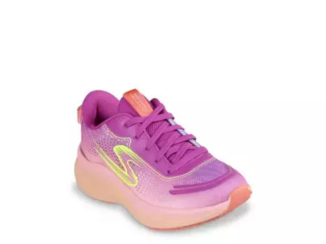 Кроссовки Skechers Max Cushioning Ascend — детские, розовые/многоцветные