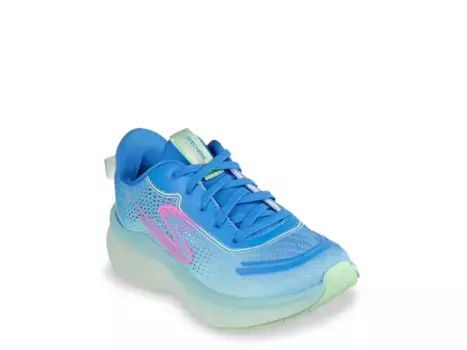 Кроссовки Skechers Max Cushioning Ascend — детские, синие/многоцветные