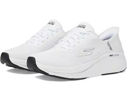 Кроссовки SKECHERS Max Cushioning Elite 2.0 Vanish Hands Free Slip-Ins, цвет White/Black