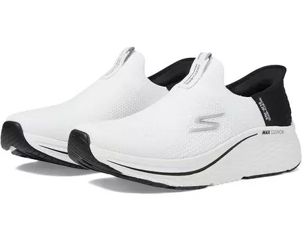 Кроссовки SKECHERS Max Cushioning Elite 2.0 Eternal Hands Free Slip-Ins, цвет White/Black