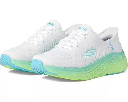 Кроссовки SKECHERS Max Cushioning Elite 2.0 Solace Hands Free Slip-Ins, цвет White/Blue