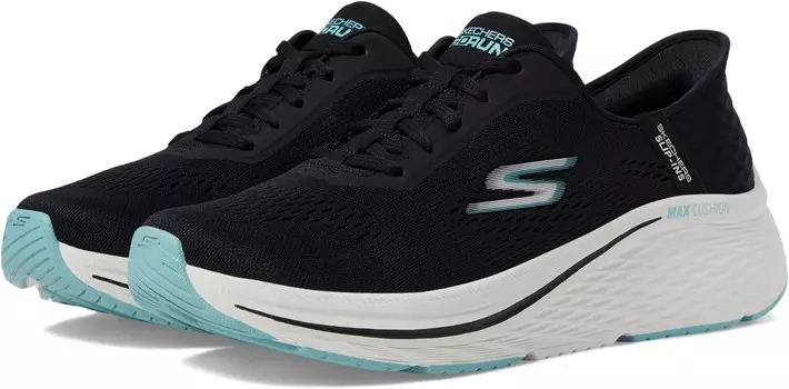 Кроссовки SKECHERS Max Cushioning Elite 2.0 Vanish Hands Free Slip-Ins, цвет Black/Blue
