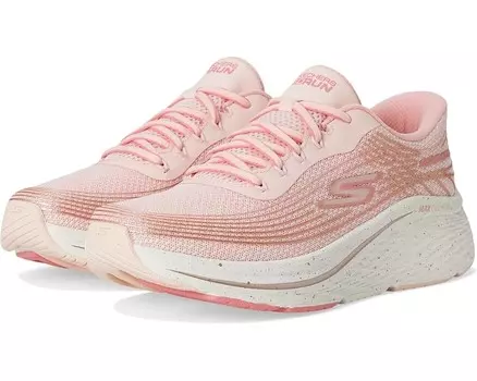 Кроссовки SKECHERS Max Cushioning Elite 2.0 Kaplan Hands Free Slip-Ins, цвет Light Pink/Rose Gold
