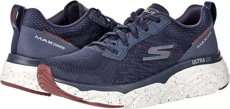 Кроссовки SKECHERS Max Cushioning Elite - Limitless Intensity, цвет Navy/Red