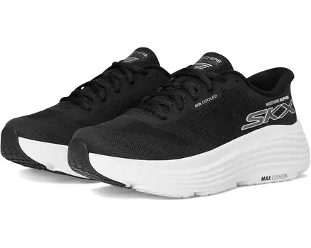 Кроссовки SKECHERS Max Cushioning Endeavour Hallandale Hands Free Slip-Ins, черный/белый