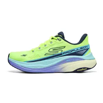 Кроссовки Skechers Max Cushioning Lifestyle Shoes Women's Low-top Green/Blue, зеленый/синий