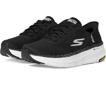 Кроссовки SKECHERS Max Cushioning Premier 2.0 Alora Hands Free Slip-Ins, черный/белый