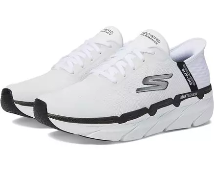 Кроссовки SKECHERS Max Cushioning Premier Ascendant Hands Free Slip-Ins, цвет White/Black