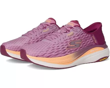Кроссовки SKECHERS Max Cushioning Propulsion Vitality Hands Free Slip-Ins, цвет Raspberry