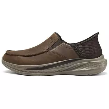 Кроссовки Skechers MENS USA Lifestyle Shoes Men Low-top Dark Brown, коричневый