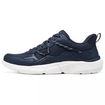 Кроссовки Skechers MENS USA Lifestyle Shoes Men Low-top Navy/White, синий/белый