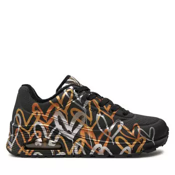 Кроссовки Skechers Metallic Love 155523/BKGD Black/Gold, черный