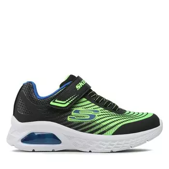 Кроссовки Skechers Microspec Max II 403930L/BBLM Blk/Blue/Lime, черный