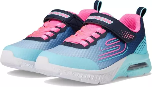Кроссовки Skechers Microspec Max Plus - Echo Spr 303612L, цвет Navy/Aqua