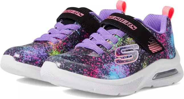 Кроссовки Skechers Microspec Max - Speckle Sorbet 303537L, цвет Black/Multi