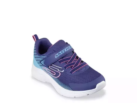 Кроссовки Skechers Microspec Plus Sprint Speed — детские, фиолетовые