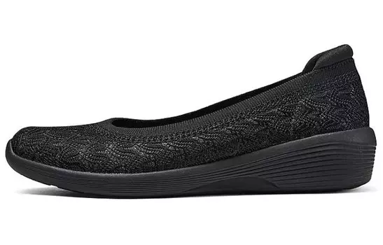 Кроссовки Skechers Modern Comfort Lifestyle Shoes Women's Low-top Black, черный